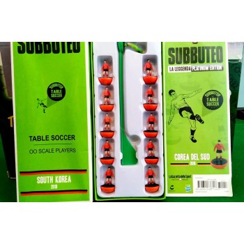 Subbuteo La Leggenda Platinum edition South Korea 2018 Heavyweight team 